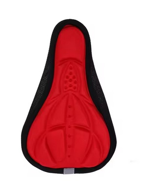 CUBRE ASIENTO NEGRO/ROJO ESPONJA