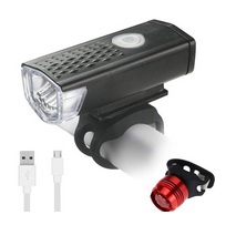 JUEGO LUCES DELANTERA Y TRASERA RECARGABLE USB