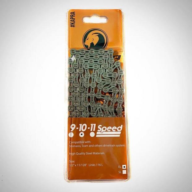 CADENA 10 VEL  SILVER 